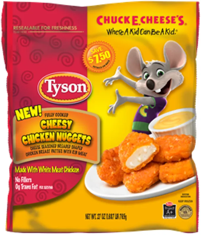 Tyson and Chuck E. Cheese's